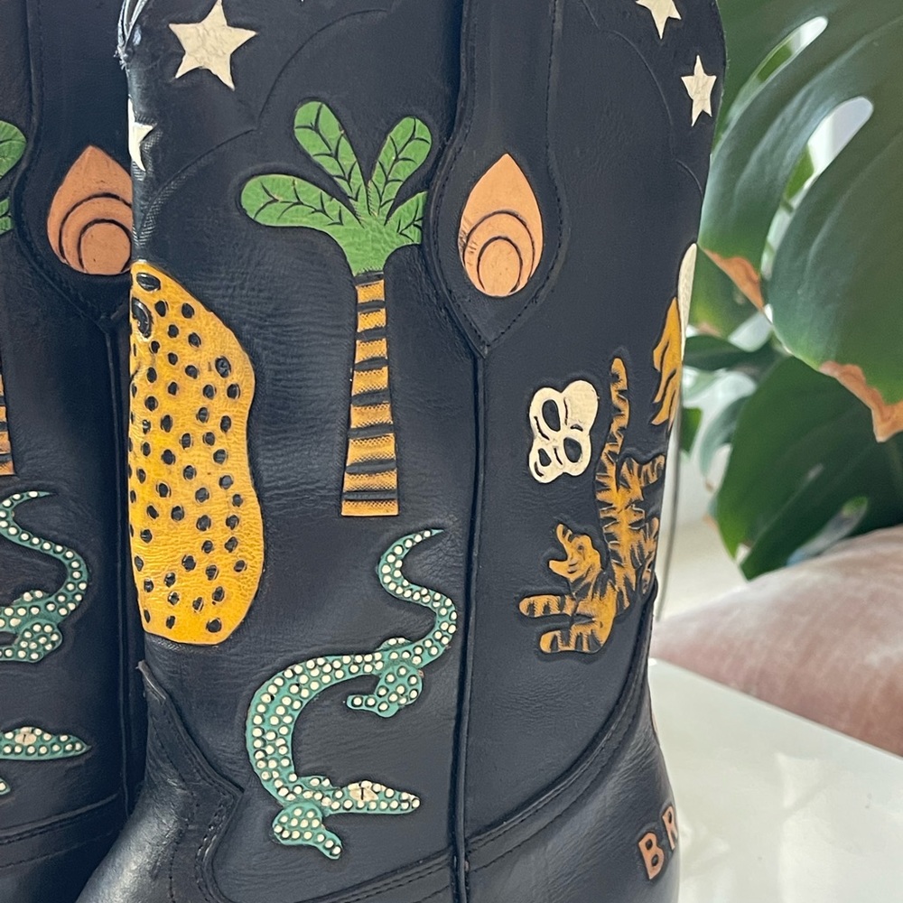 Brother Vellies yin Yang cowboy boot - Picture 2 of 10